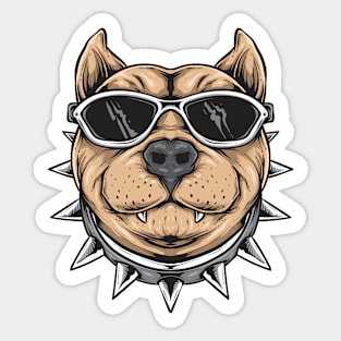 Dog Face Sticker